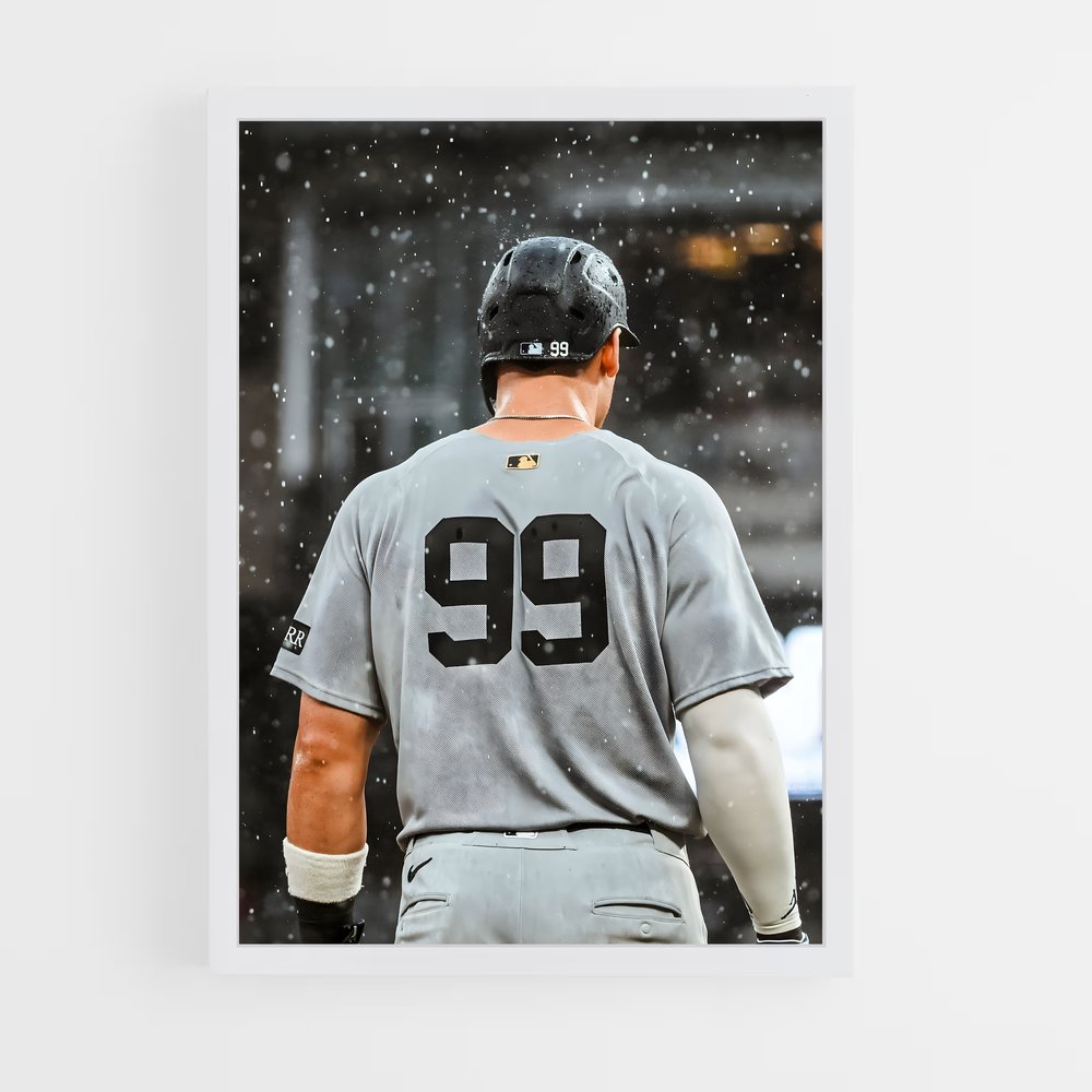 Poster Winter League – affiche Baseball (vue 3)